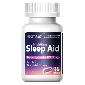 HealthA2Z-1Nighttime-Sleep-Aid-Diphenhydramine-25mg-96-Softgels-1